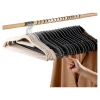 Wholesale of flocked coat racks, special for household hanging clothes, seamless sweater hanging, anti-slip and anti-shoulder corner clothes drying racks Application Scenario